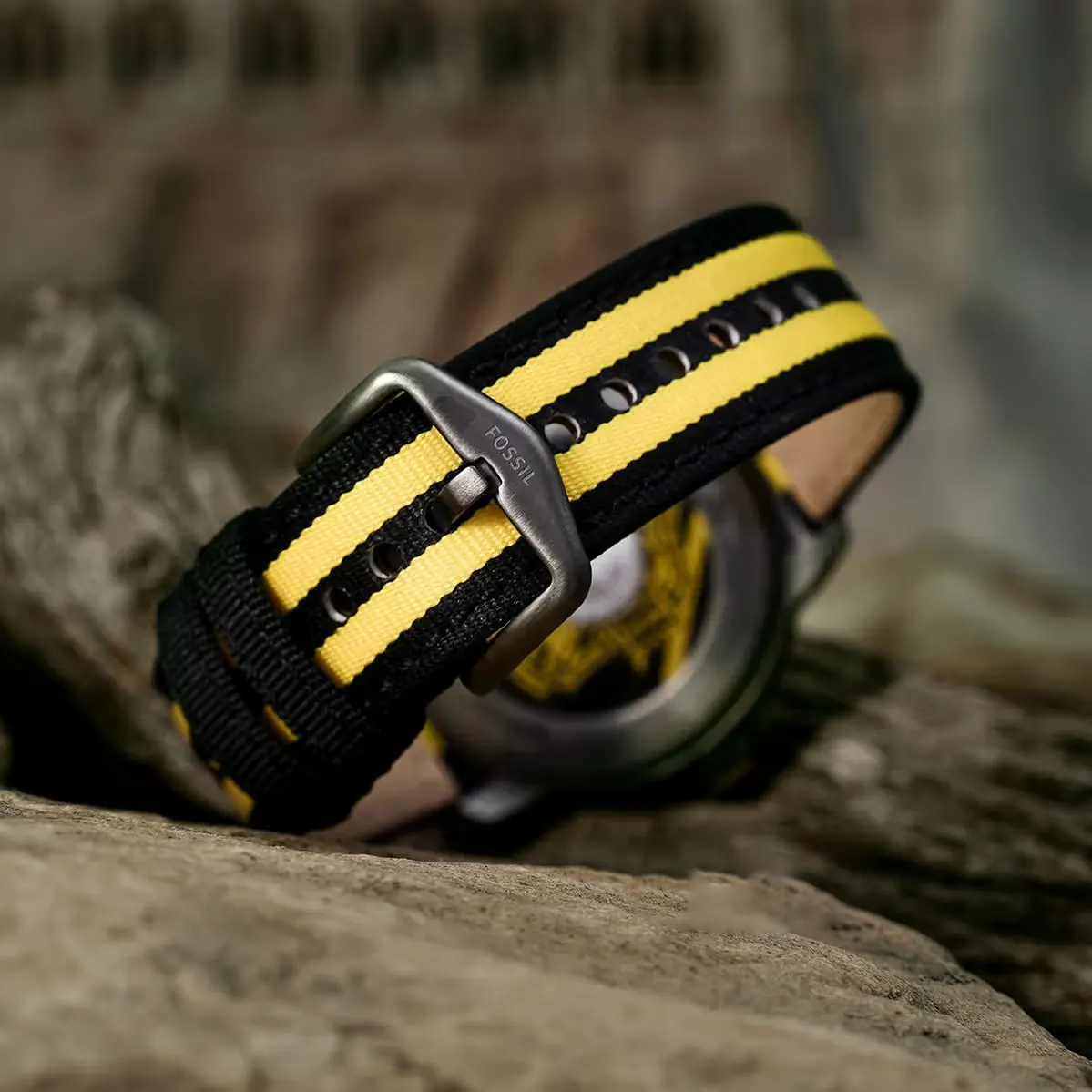 Fossil Limited Edition Harry Potter™ Hufflepuff™  Black Men's Watch- LE1159